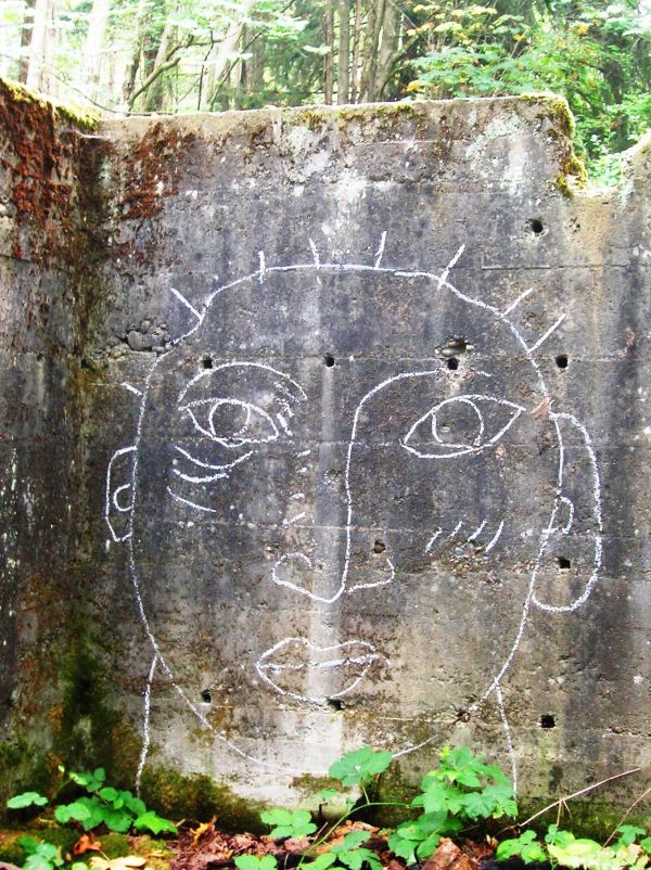 Watershed Park "picasso" graffito